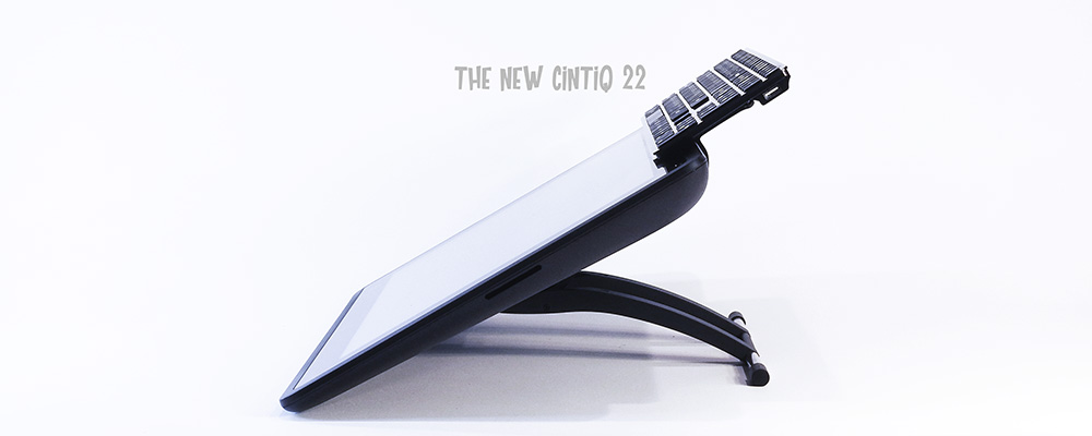 CinTweak Keyboard Tray and Keyboard on the New Cintiq 22